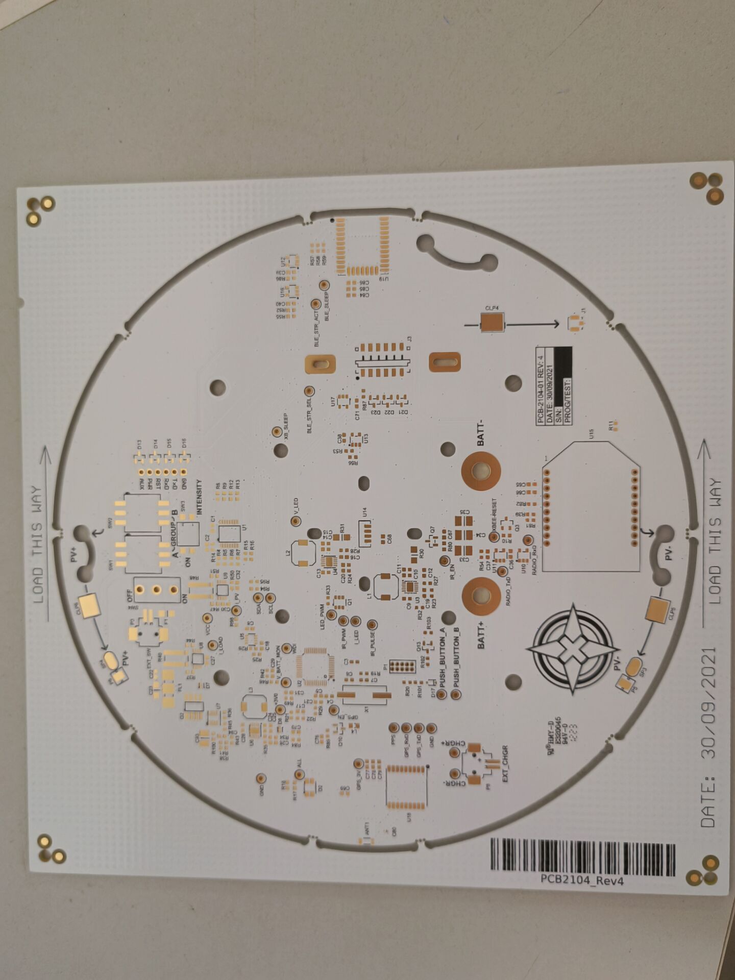 Single-sided Aluminum Base Circuit Board LED  PCB UL& ISO certificated