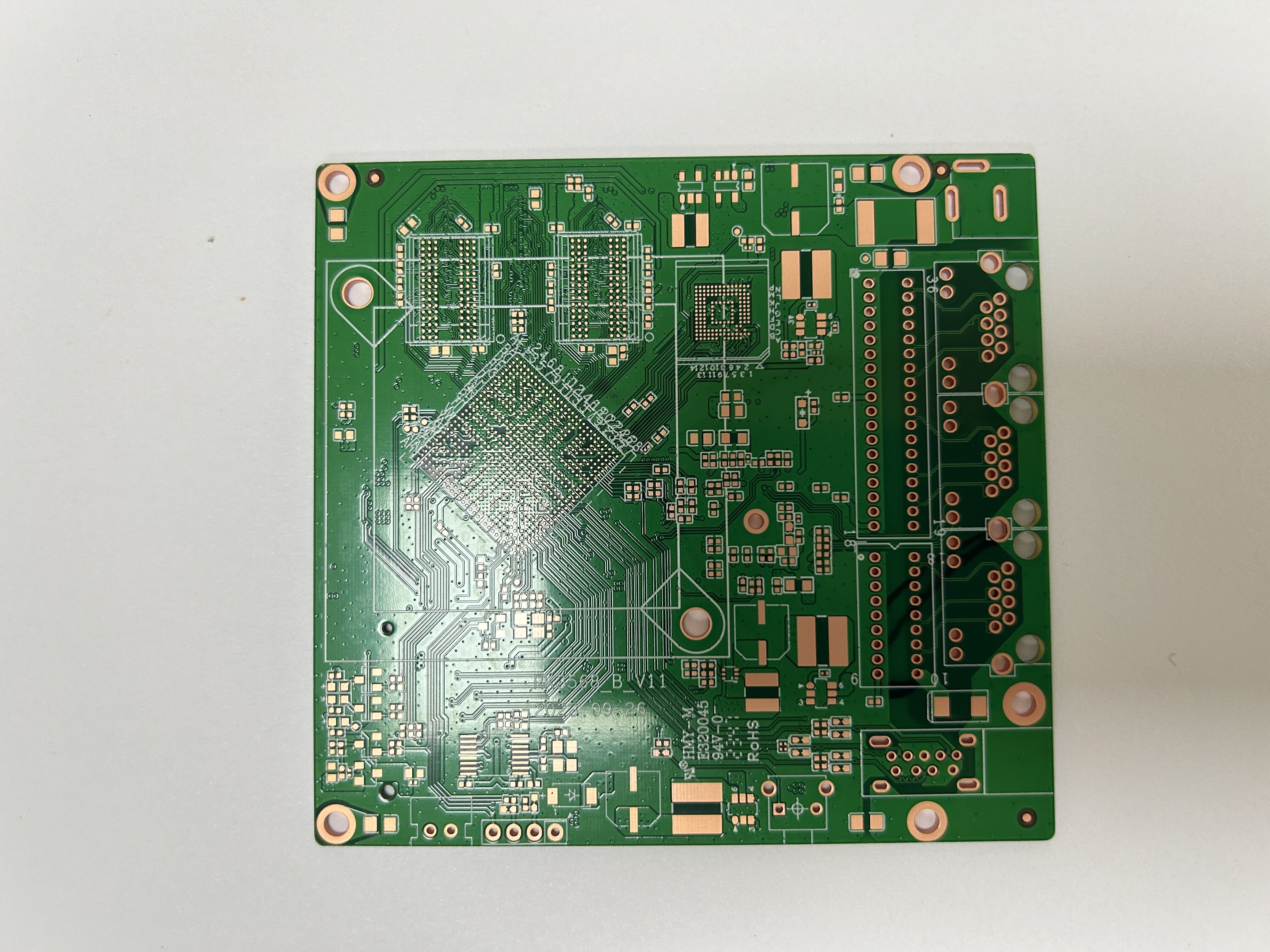 Rigid  Epoxy Resin Electrolytic Foil Copper Core Inveter Electrical Industrial Equipment Printed Circuit Board V1 V2 PCB for Medical Industrial