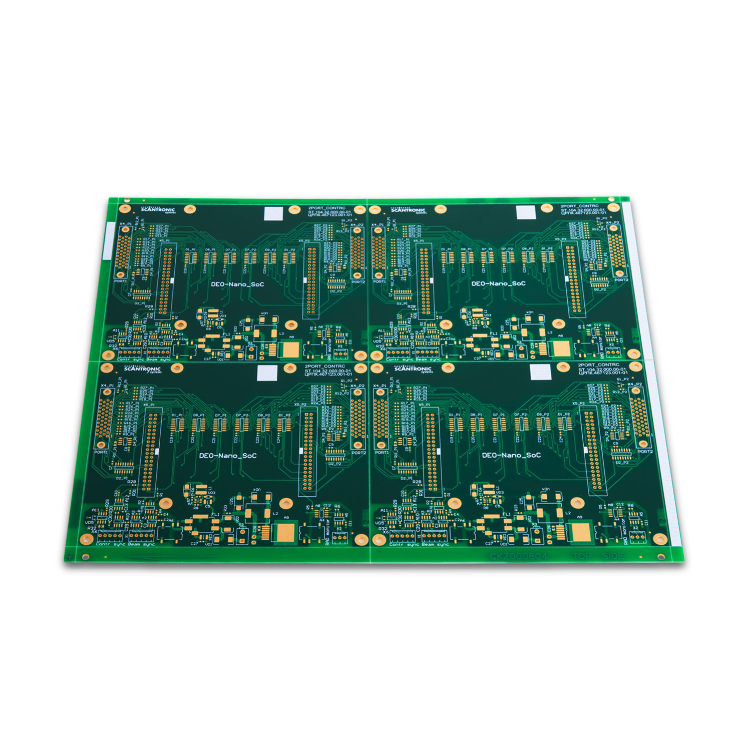 PCB manufacturer for various layers of a multi-sided circuit board